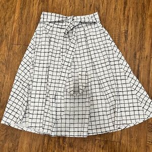 See you Monday midi skirt